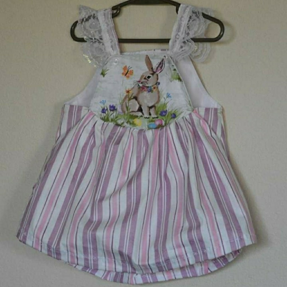 ooak 12mos Easter dress